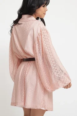 Abito Camicia Corto - Cipria