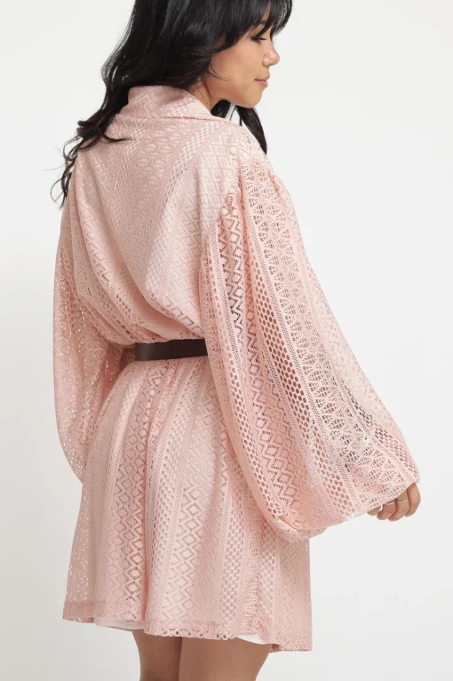 Abito Camicia Corto - Cipria
