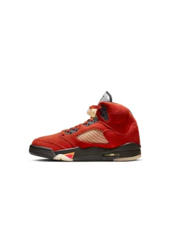 Air 5 Retrò - Martian Sunrise/fire Red/muslin/nero