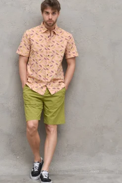 All-Over Printed Hawaiian Shirt