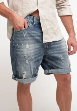 Bermuda Denim Scuro Rotto