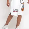 Bermuda Uomo in Felpa - Bianco