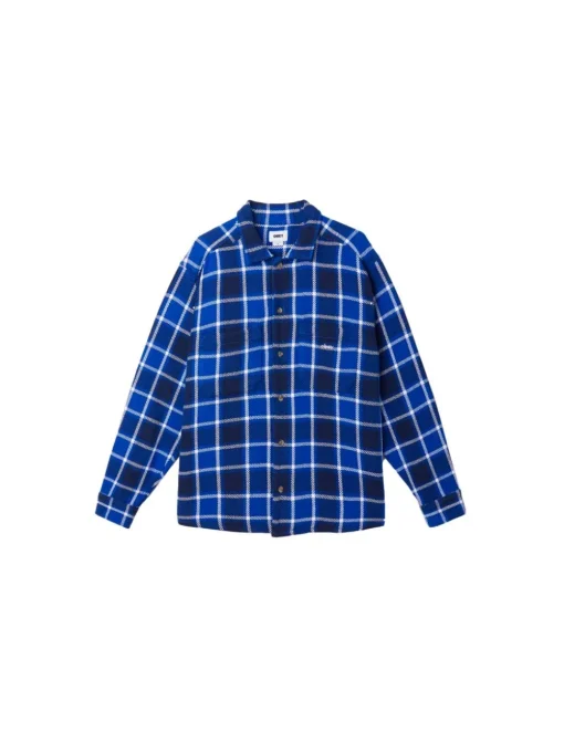 Bigwig Plaid Woven - Surf Blue Multi