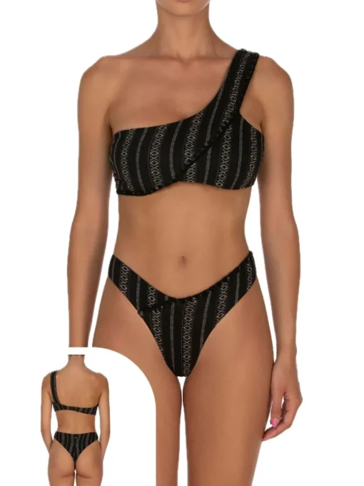 Bikini Fascia Monospalla - Fantasia