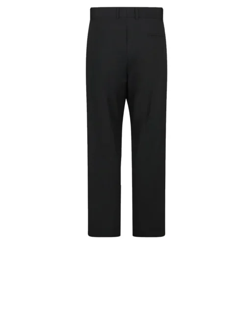 Black Trousers Whit White Logo