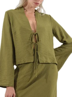 Blusa Spacchi - Olio