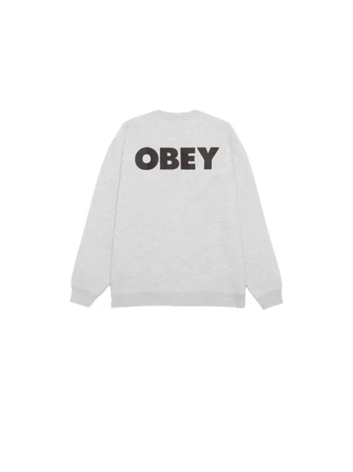 Bold Crew Fleece - Heather Grey
