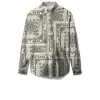 Bowling Shirt Long Sleeve Dana Off White