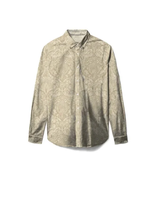 Bowling Shirt Long Sleeve Amman Cream