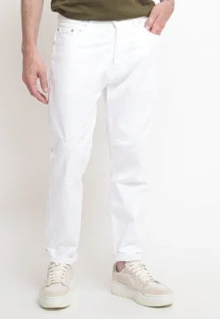 Bull Twisted Joebull Pantalone 5 Tasche - White