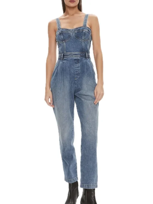 Bustier Jumpsuit - Denim Medium