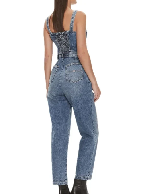 Bustier Jumpsuit - Denim Medium