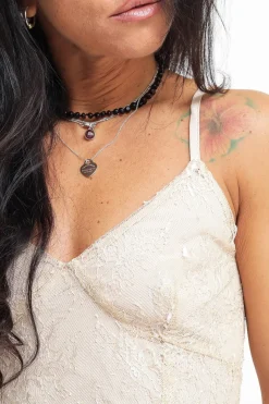 Bustier Pizzo - Sabbia