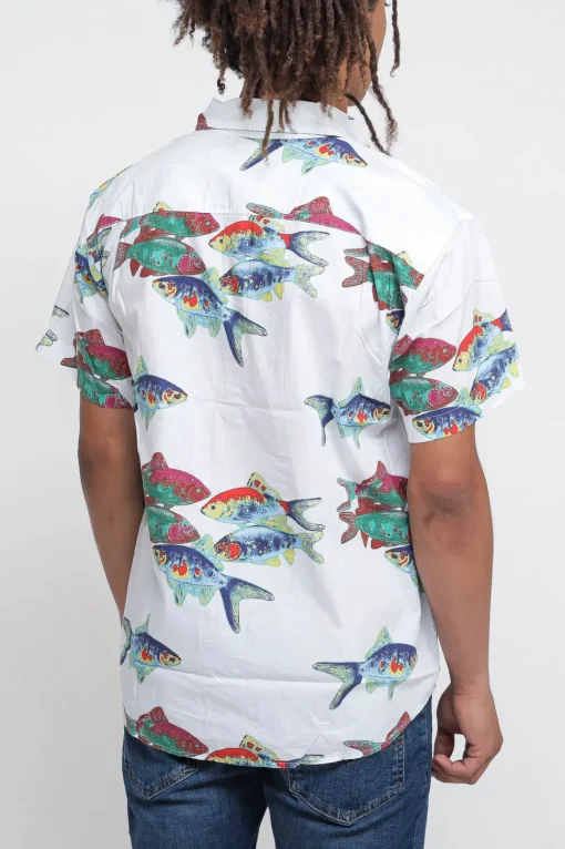 Camicia Fishbowl Woven - White Multi