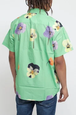 Camicia Redux Woven - Seaweed Green Multi