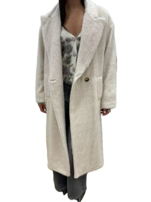 Cappotto Spalla Scesa - Burro