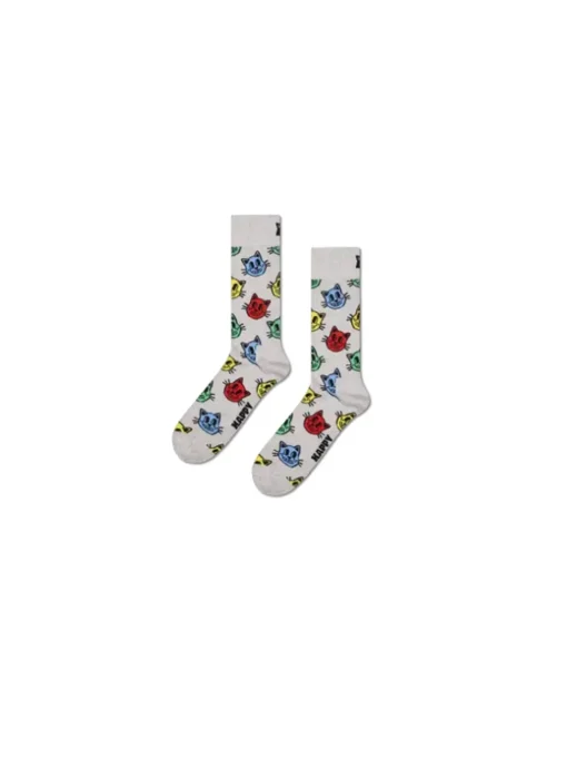 Cat Socks - Grey
