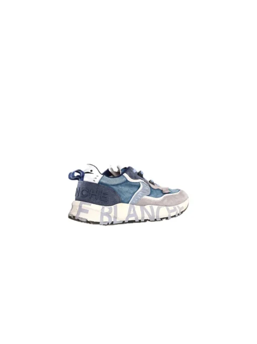 Club01 Suede Washed Canvas - Grey Indigo