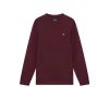 Crew Neck Sweatshirt - Burgundy
