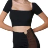 Crop Top - Nero