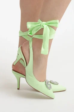 Decollette Slingback - Verde