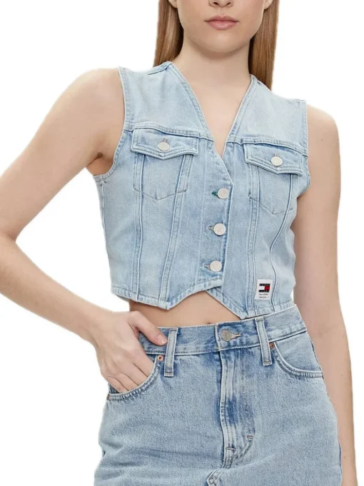 Denim Vest - Denim Light