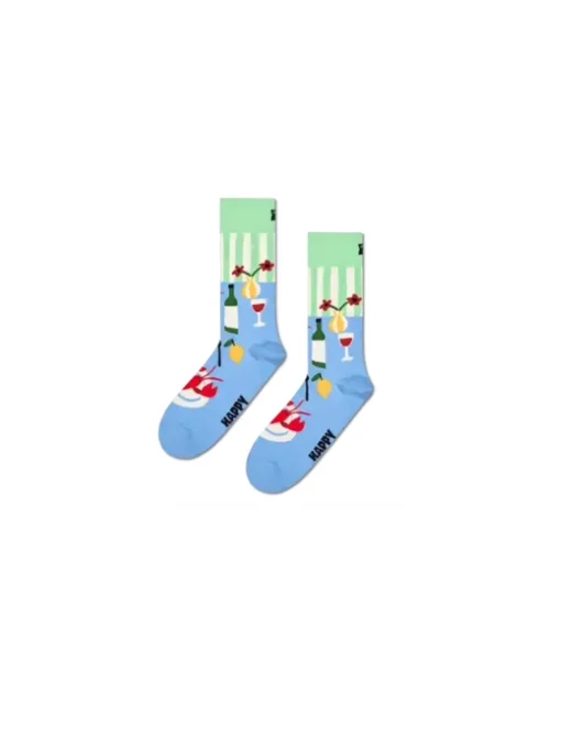 Dinner Sock - Light Blue
