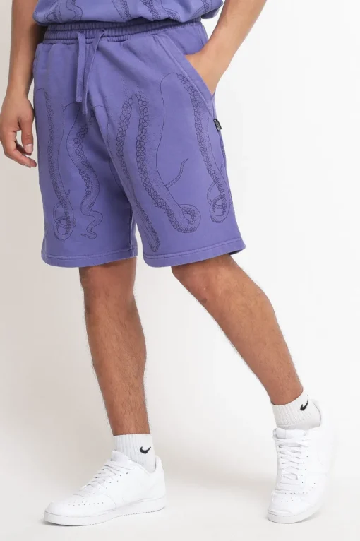 Dyed Sweatshort - Ametista