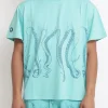 Dyed Tee - Acquamarina