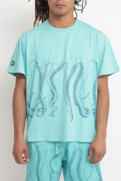 Dyed Tee - Acquamarina