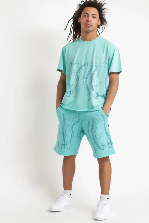 Dyed Tee - Acquamarina