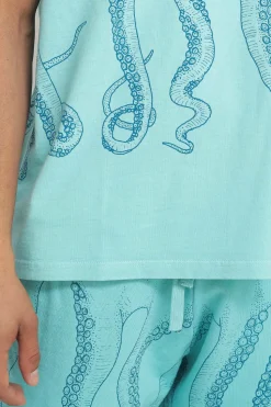 Dyed Tee - Acquamarina