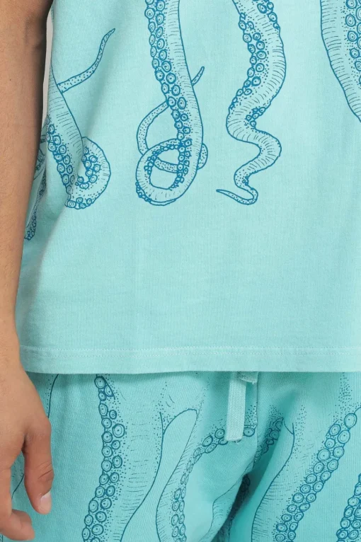 Dyed Tee - Acquamarina