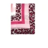 Ecs Foulard Mix Animalier - Pink Berry