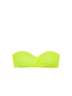 Fascia Fissa Con Nodo - Giallo Fluo