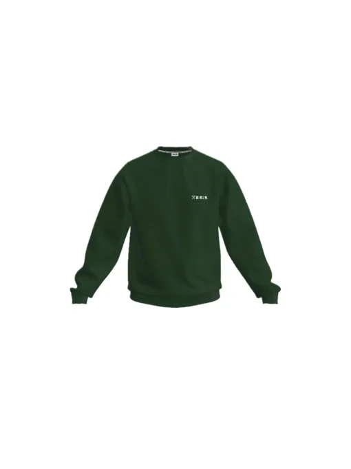 Felpa Girocollo - Verde Bosco