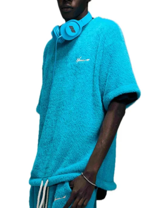 Fluffy Tee - Alaska Blue
