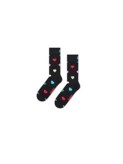 Heart Sock - Black