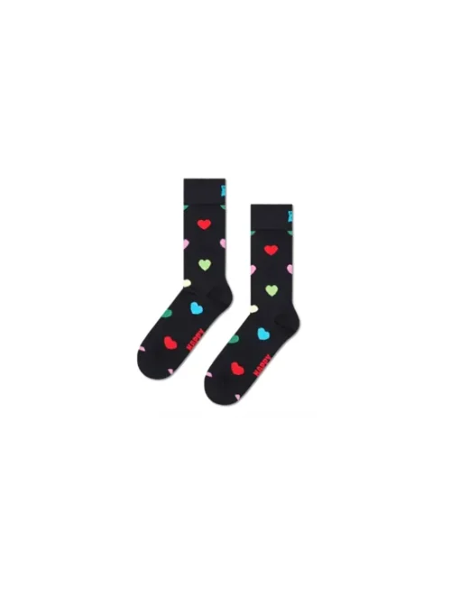 Heart Sock - Black