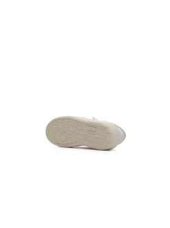 Hill Low Platform Calf - White Silver