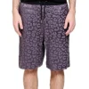 Hydra Short - Purple Leopard Grey