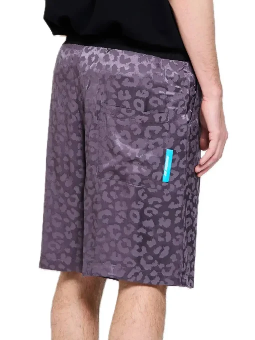 Hydra Short - Purple Leopard Grey
