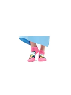 Ice Cream Low Socks - Pink