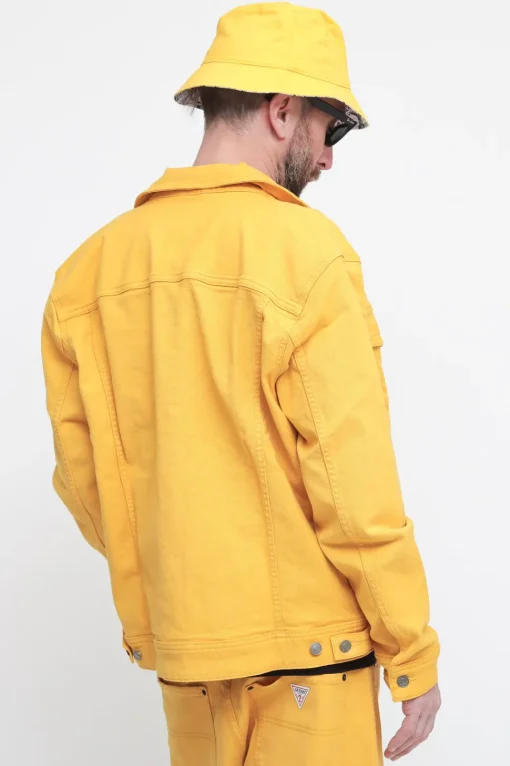 Jacket Denim - Yellow