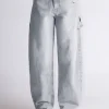 Jeans Fibbie - Grigio