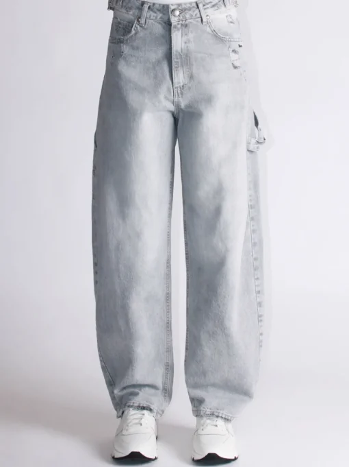 Jeans Fibbie - Grigio