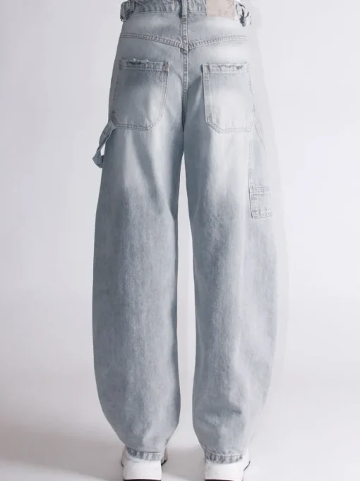 Jeans Fibbie - Grigio