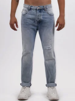 Jeans Regular Colore Unico