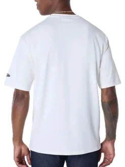 LA Dodgers MLB Script Open White T-Shirt - Open White