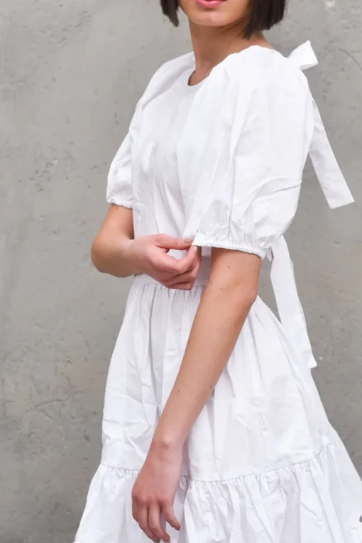Ladies Dress - White